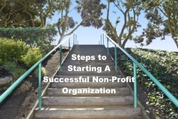Steps to a successful nonprofit organization