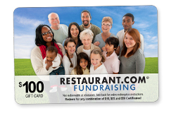 Restaurant Discount Card Fundraiser 