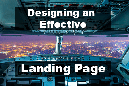 designing landing page