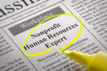 nonprofit job search criteria 