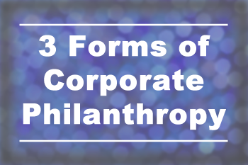 Corporate philanthropy