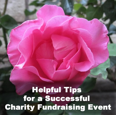 Helpful tips for a successful charity fundraising event