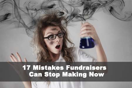 fundraising mistakes