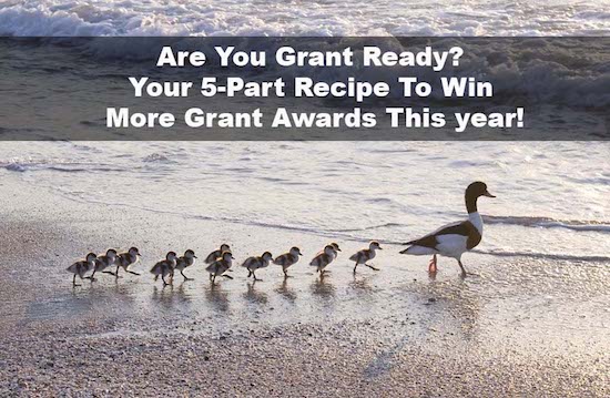 Are you grant ready? 