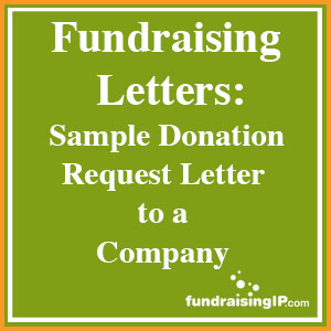 sample donation request company