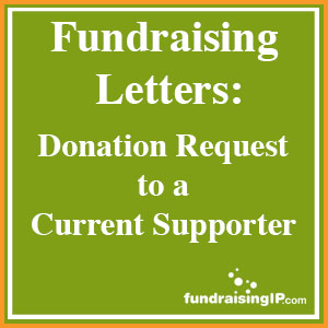 donation request current supporter