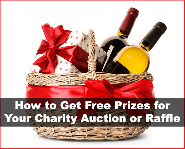 gift basket - free prize for charity auction or raffle